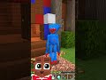 😱 I Became SCARY Huggy Wuggy EXE in Minecraft ! CHOCO 🍫 #Shorts