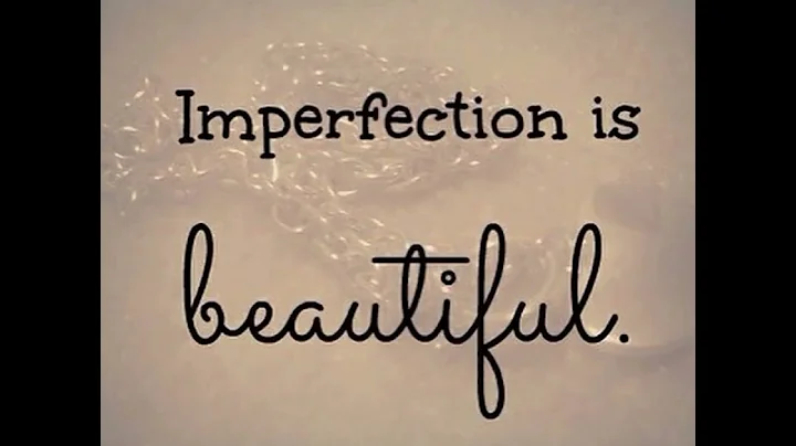 Beautiful Imperfections ~ Chris Haxton ( Hax)