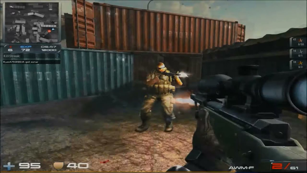 The Weapons Of Contract Wars : Frag Movie