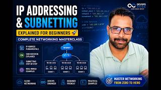 IP Addressing and Subnetting Explained for Beginners 🚀Complete Networking Masterclass@devops_dose
