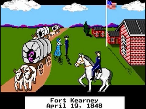 The Oregon Trail (1990) PC Playthrough - NintendoComplete - YouTube