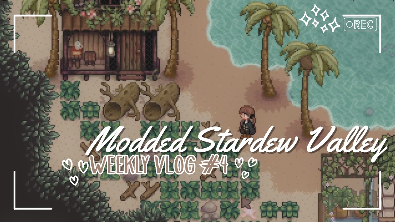 Deserted Island Diaries ♡ | Modded Stardew Valley | Spring, Day 23, Year 1 | Work, Study, Sleep