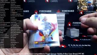 Live Sports Cards Breaks w/Firehand Cards!