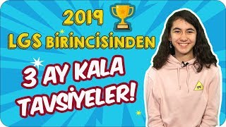 2019 LGS Türkiye Birincisi Melis Onur’dan Tavsiyeler 🏆/ 3 Ay Kala Sınav Kazanılır mı?