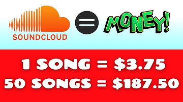 Earn EASY $3.75/SONG Listening to SoundCloud Music | Make Money Online 2022