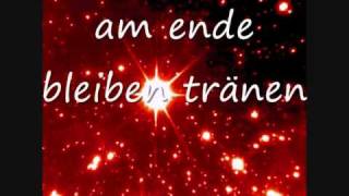 klaus densow - am ende bleiben tränen. mit text