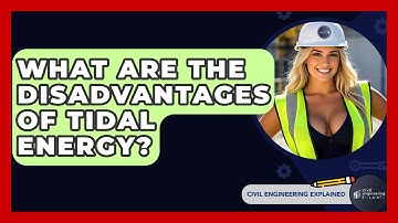 What Are The Disadvantages Of Tidal Energy? - Civil Engineering Explained