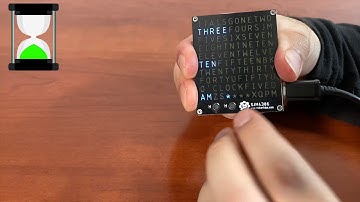 Open Source Word Clock Kit ◔ Gadgetify