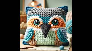 So cute cushions #crochet #knitted #cushion #design