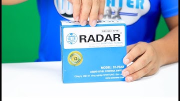 Radar Water level switch