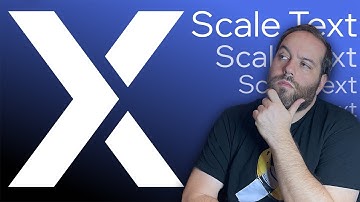 Understanding Scale Text in Editor X