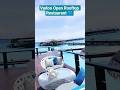 Vadoo Open Rooftop Restaurant 💙🐳 #maldives #resort #open #rooftop #restaurant