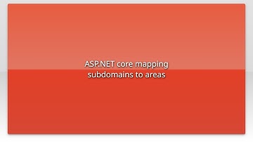 ASP.NET core mapping subdomains to areas