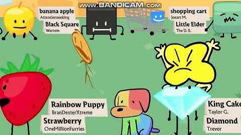 BFB 10 Recommended Characters (ORIGINAL)