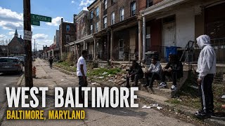 Inside West Baltimore’s Terrifying And Scary Looking Slums (North Avenue)