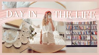 DAY IN THE LIFE | getting out of a funk, thrift shopping, cooking, & cozy rainy night ✨