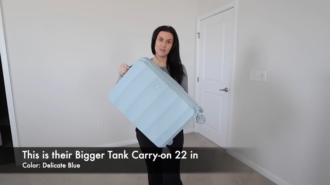 4MYTU Delicate Blue Carry-On Unboxing - Travel Features Review 