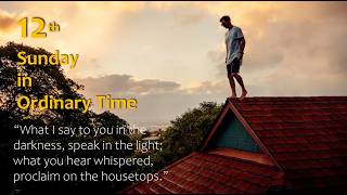 12th Sunday of Ordinary Time