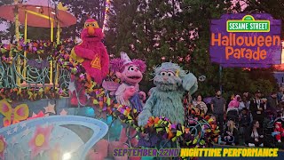 Sesame Street Halloween Parade | Sept 22nd Nighttime Performance | Sesame Place Spooktacular 2023 4K