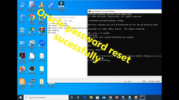 How to reset oracle system user password | Technical Guftugu