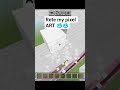 rete my pixel ART #minecraft #game