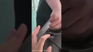 First-generation massage chair - cape zipper video