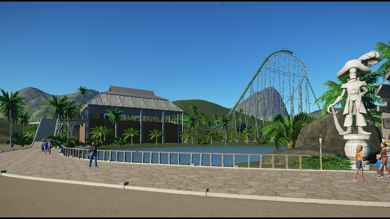 Planet Coaster - Tropical Paradise Coaster