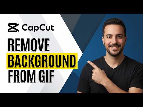 How To Remove Background From GIF Image On CapCut [Easy Guide]