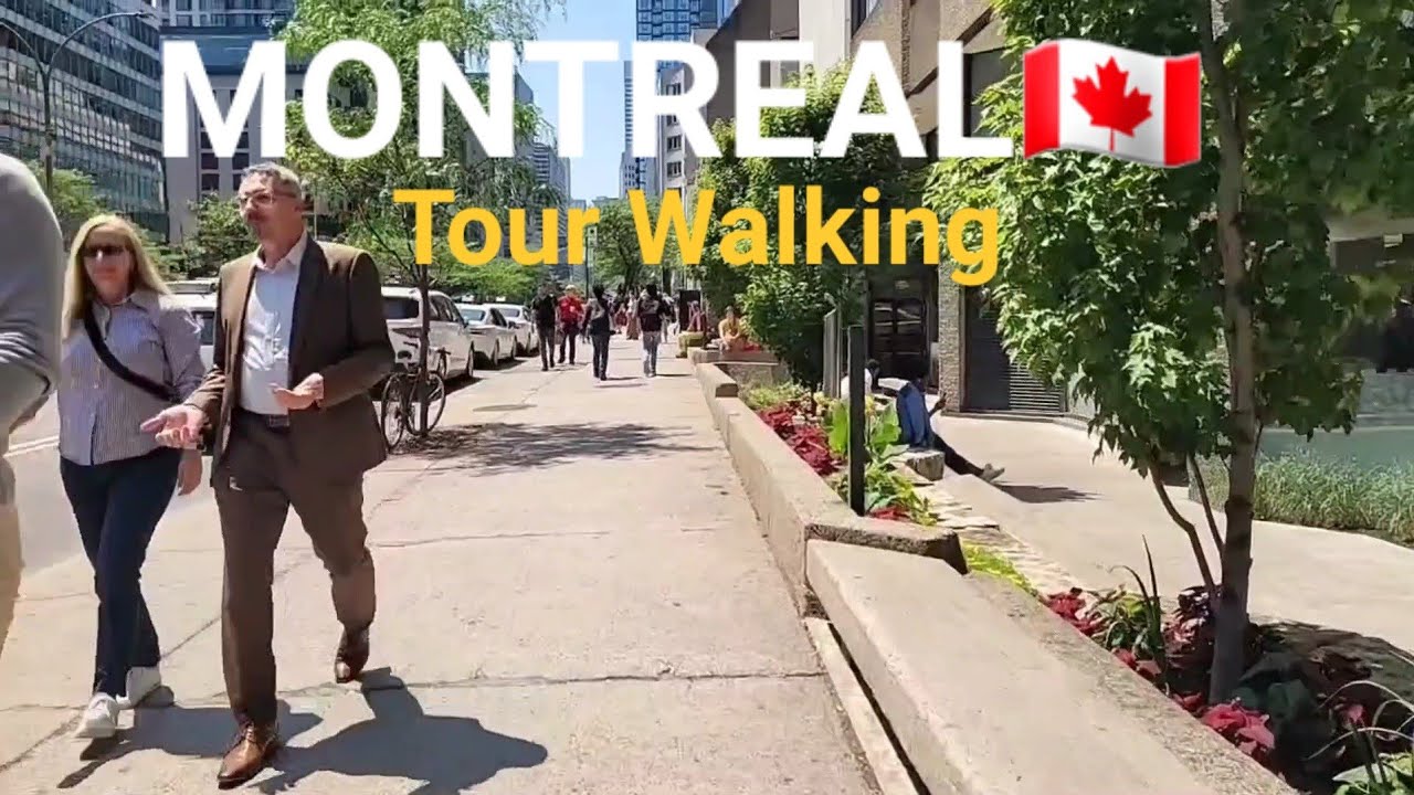 Walking Tour Montreal Downtown and Sainte Catherine East Street - YouTube