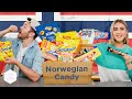 British People trying Norwegian Candy - This With Them