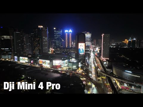 VIEW AT NIGHT BY DJI MINI 4 PRO| Jeans Channel