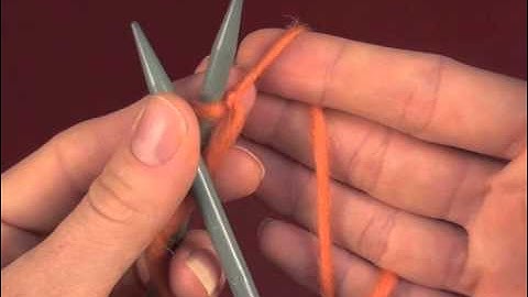 Knitting On Cast-on Method English