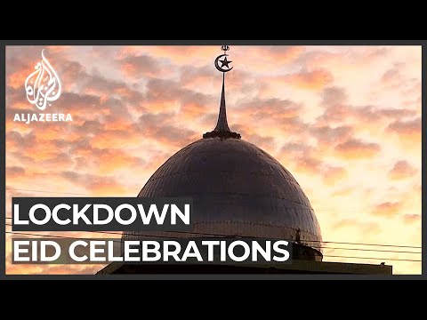 Muslims’ Eid al-Fitr holiday celebrated under lockdown