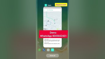 Gojek Clone 2022 live demo driver alarm notification in taxi