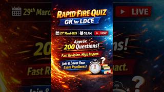 General Knowledge - Rapid Fire Quiz