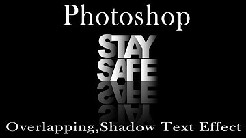 Create a powerful Overlapping Text Effect in Photoshop