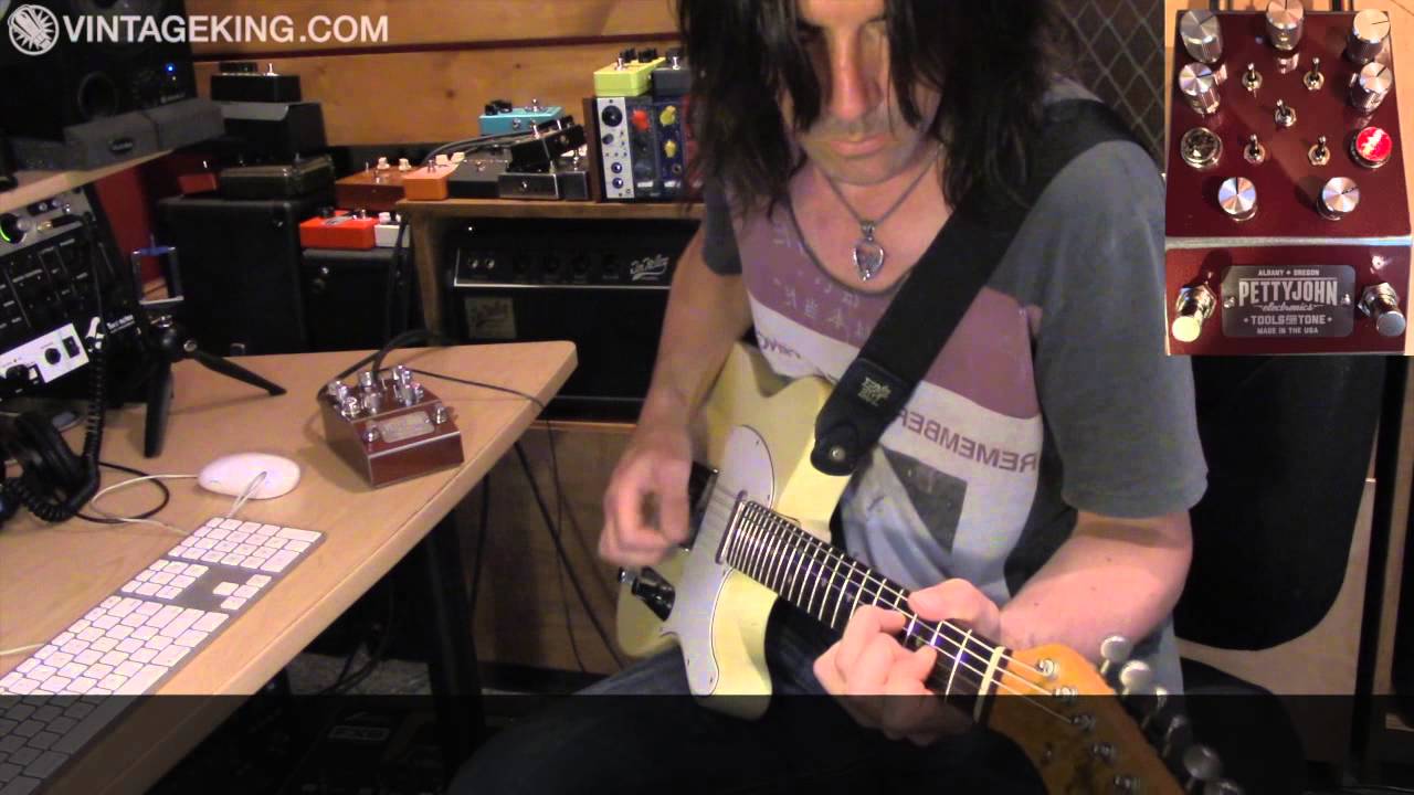 Pettyjohn Pettydrive Overdrive, demo by Pete Thorn/Vintage King