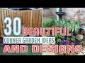 30 beautiful corner garden ideas and designs