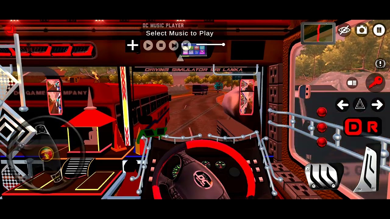 මොණරාගල to හම්බන්තොට || DC games 😱😱#1000subscriber #games #busgames 