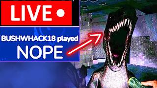 Meme Chaos In A Dinosaur Horror Game! LIVE! screenshot 1