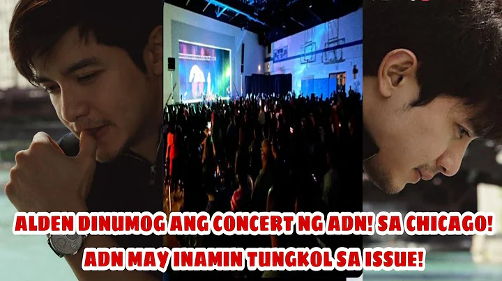 OMG! ALDEN DINUMOG NG ADN SA CHICAGO CONCERT NAPUN...