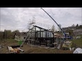 Монтаж фахверкового дома, как мы строим в России - Домакс