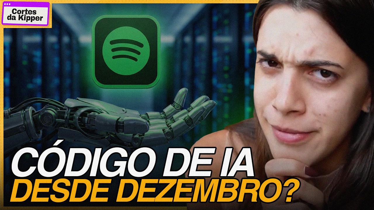 Spotify diz que a IA SUBSTITUIU os devs (Mesmo sendo mentira)