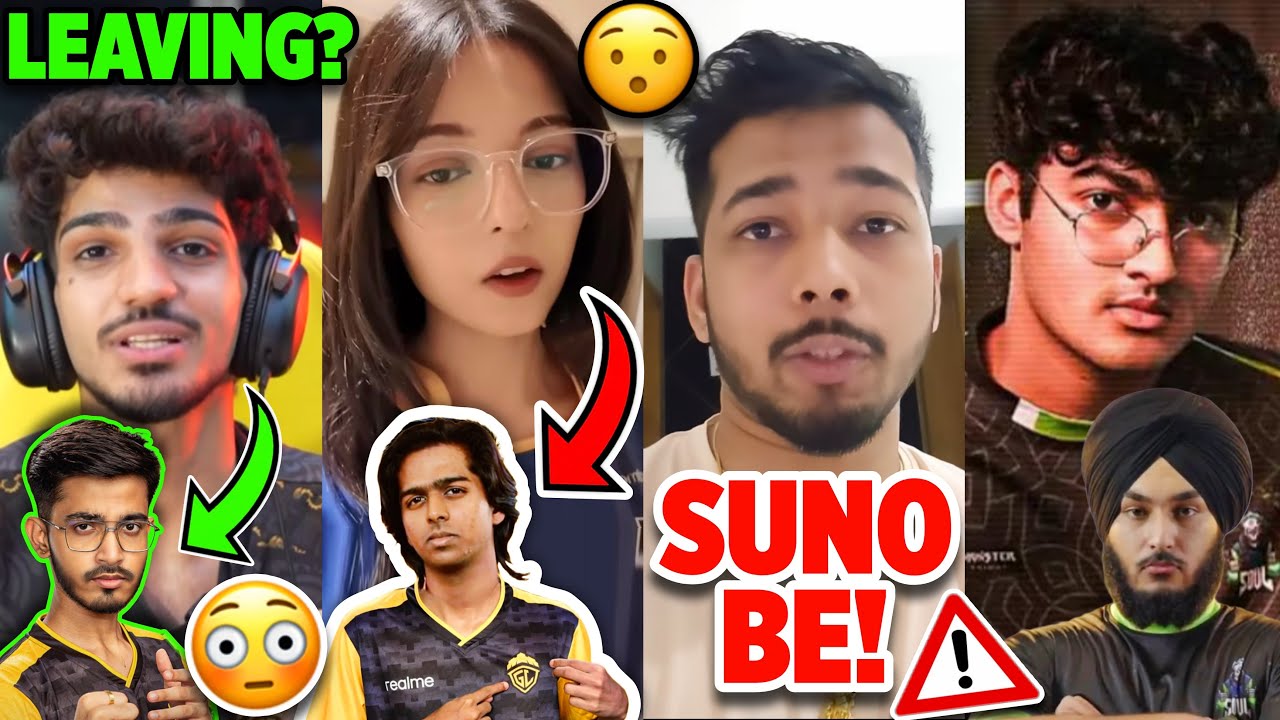 Admino Leaving GodLike?😳 Scout WARNING to Him🚨 Girl Gamer Sheek reply to GodLike Spower, Soul Goblin