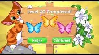 Sling a Kitty: Level 40 screenshot 4