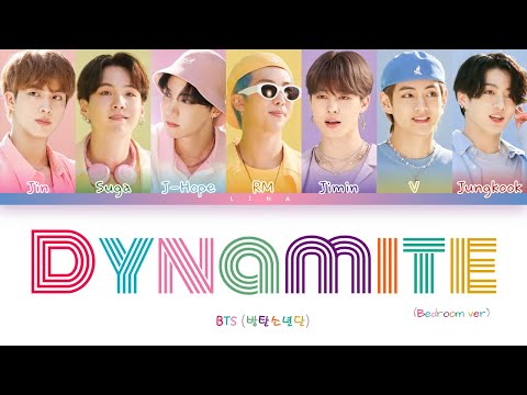 BTS (방탄소년단) - DYNAMITE (Bedroom Remix) (Color Coded Lyrics Eng)