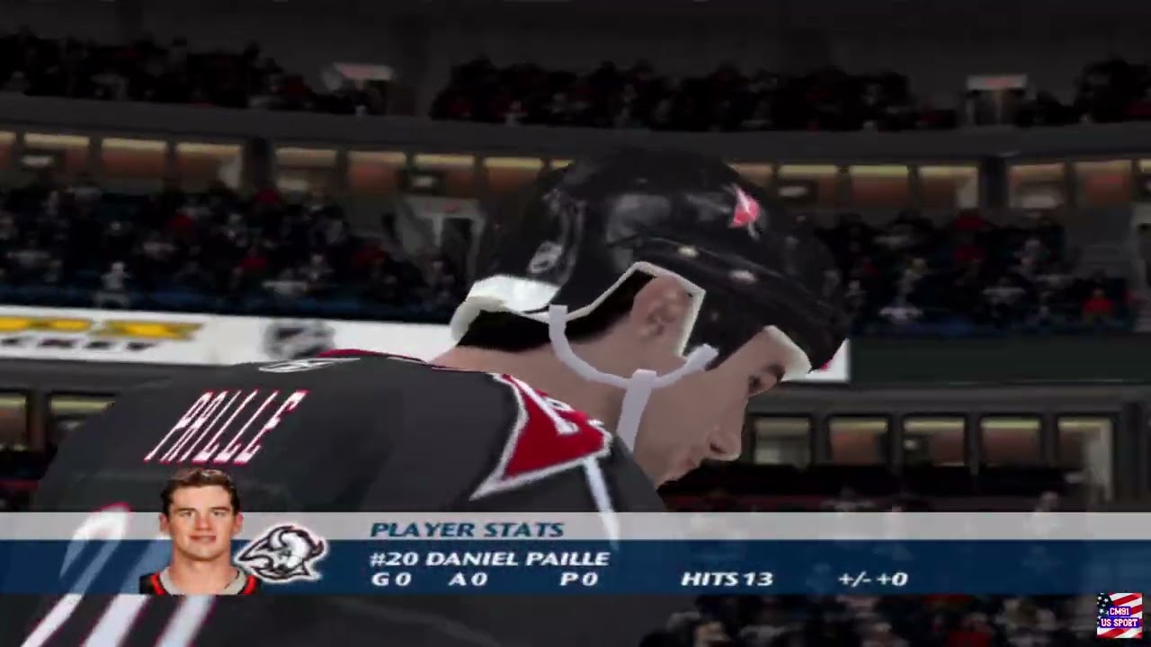 Philadelphia Flyers at Buffalo Sabres | EA Sports' Busy 2006 | NHL 07 (PS2)