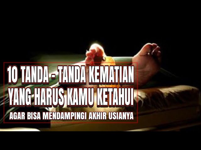 Tanda - Tanda Menjelang Kematian || Giandra Algifari class=