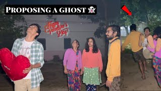 meet my love ❤️ | valentinesday special | proposing a ghost 👻