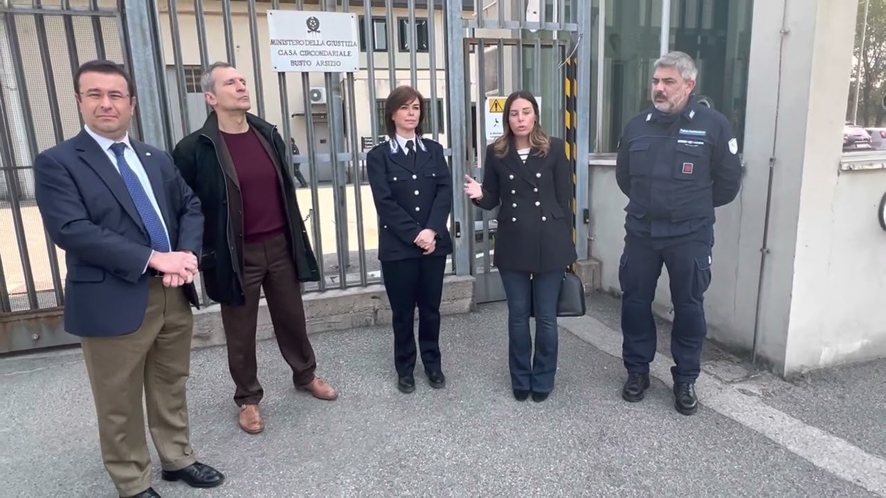 Candiani e Tovaglieri al carcere di Busto Arsizio: “Stop ai malati psichiatrici in carcere”